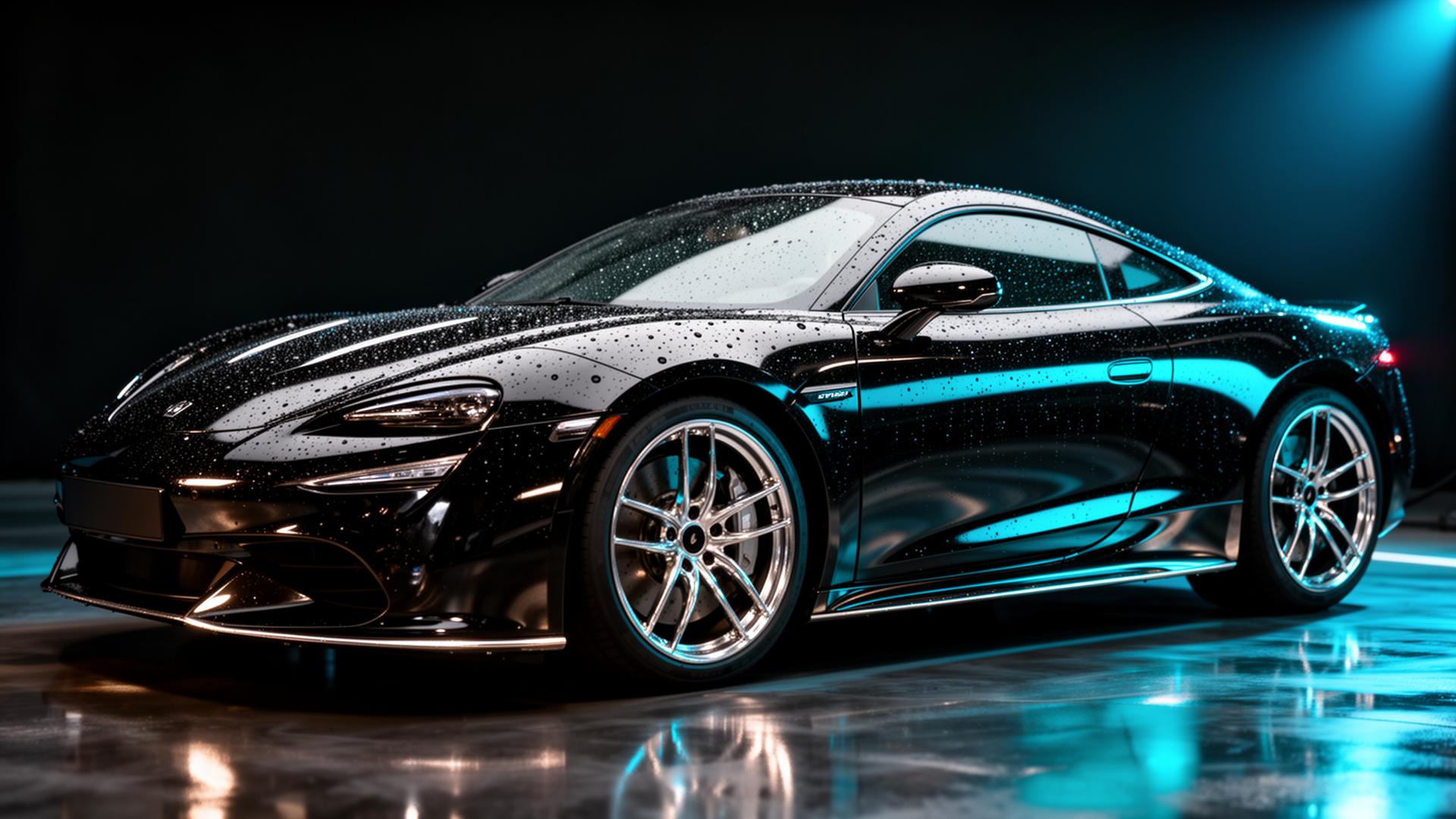 Voiture haut de gamme detailing premium
